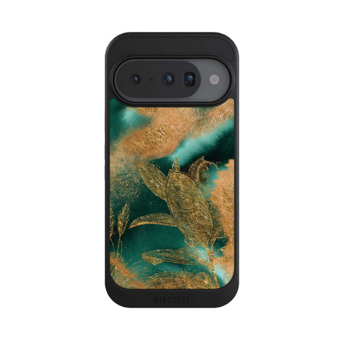 Google Pixel 10 NIVOcore Gold und Grün Natur