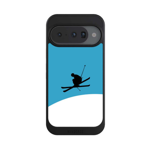 Google Pixel 10 NIVOcore Ski Illustration