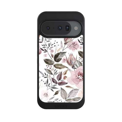 Google Pixel 10 NIVOcore Aquarell braune Rosenblüten