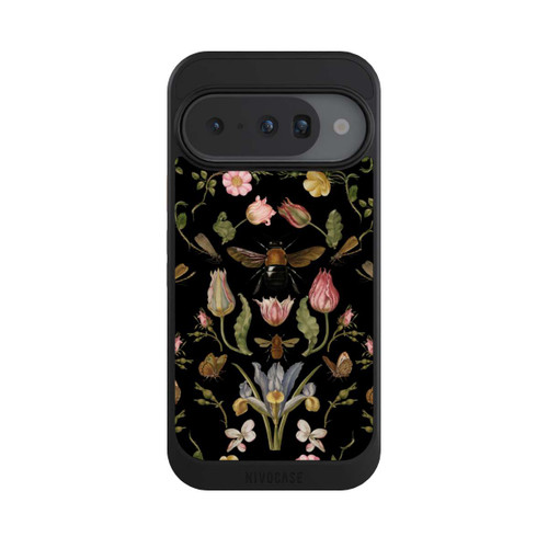 Google Pixel 10 NIVOcore Wild Flower and Bee Black