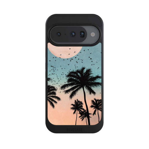Google Pixel 10 NIVOcore Sonnenaufgang Palmen