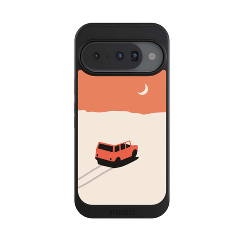 Google Pixel 10 NIVOcore Car in Desert