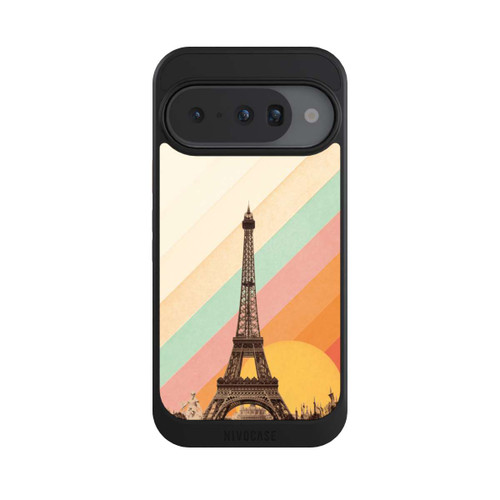 Google Pixel 10 NIVOcore Eiffelturm Regenbogen