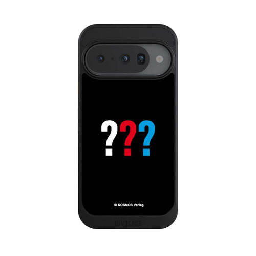 Google Pixel 10 NIVOcore Drei Fragezeichen Logo