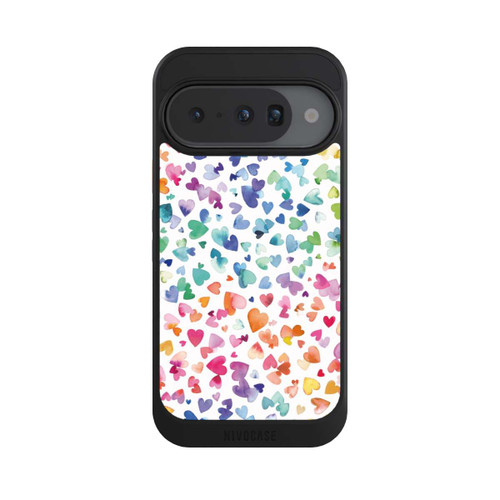 Google Pixel 10 NIVOcore Liebesherzen aquarell