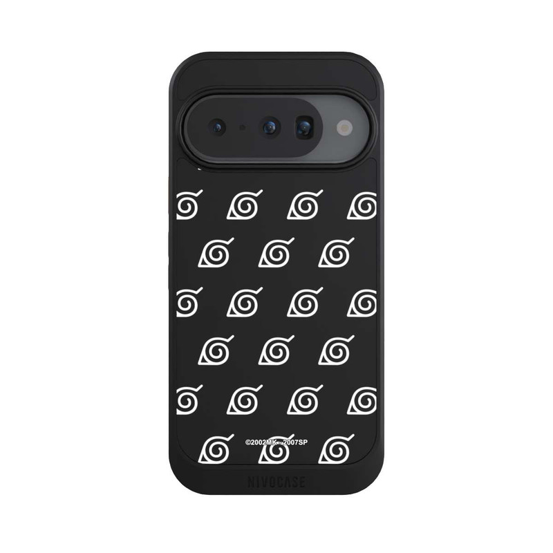 Pixel 10 NIVOcore white Konoha-Pattern Transparent