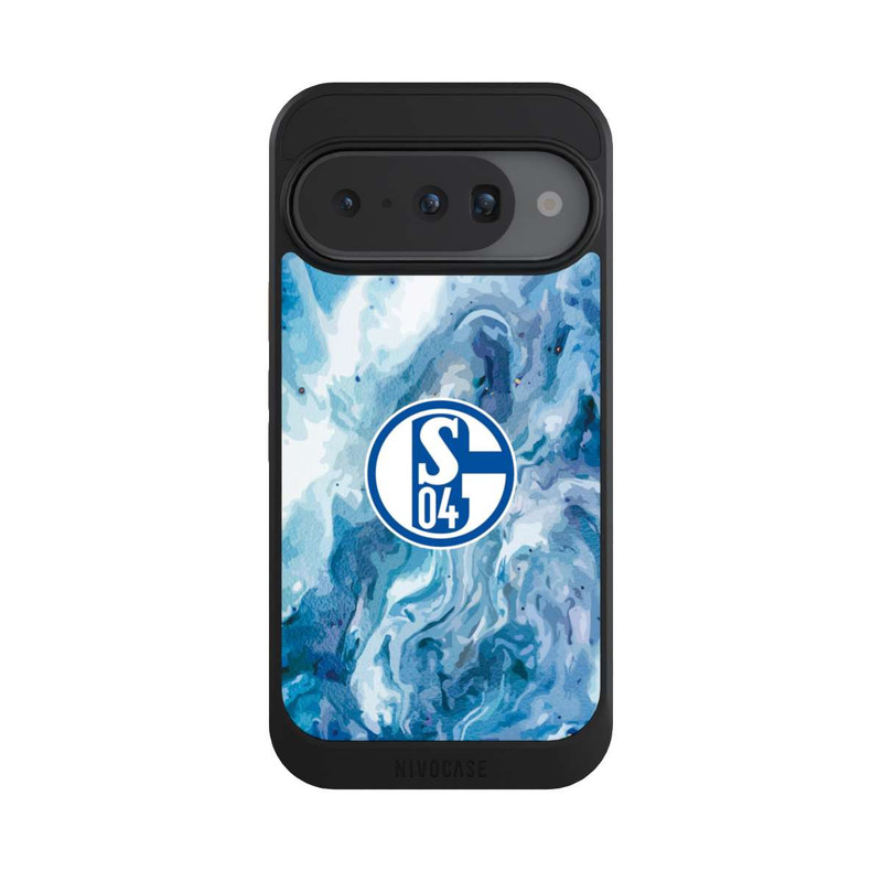 Pixel 10 NIVOcore Schalke 04 Flüssig Blau