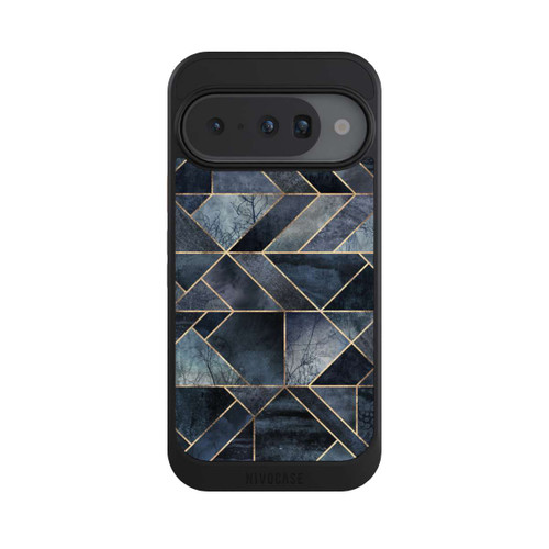 Google Pixel 10 NIVOcore Abstraktes Natur-Dunkelblau