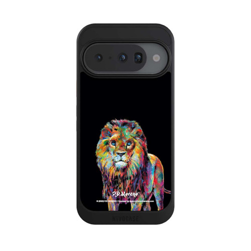 Google Pixel 10 NIVOcore Löwe Bunte Kunst von P.D. Moreno