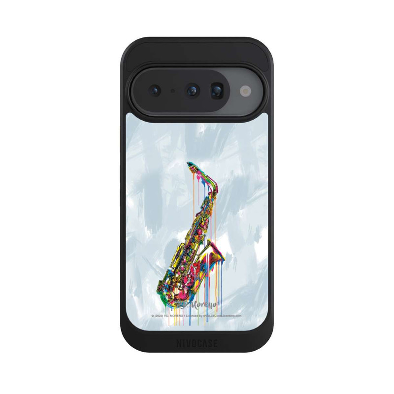 Pixel 10 NIVOcore Saxophone Art By P.D. Moreno