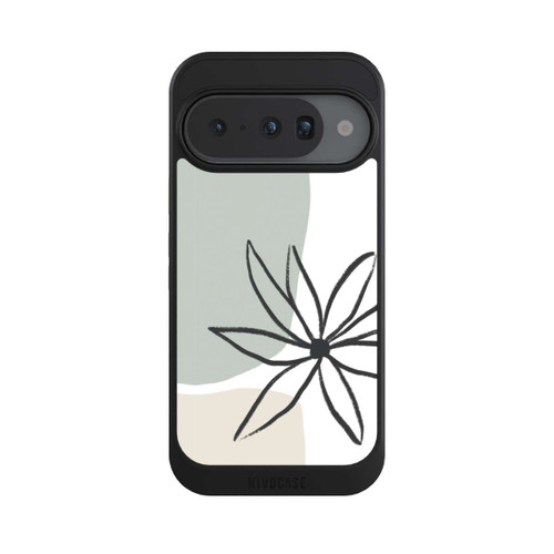 Google Pixel 10 NIVOcore Blume Minze und Sahne
