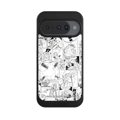 Google Pixel 10 NIVOcore BD Astérix Blanc &amp; Noir