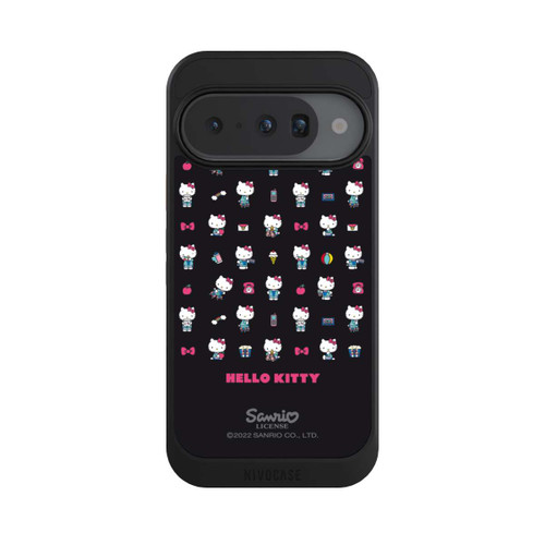 Google Pixel 10 NIVOcore Hello Kitty 90s Schwarz