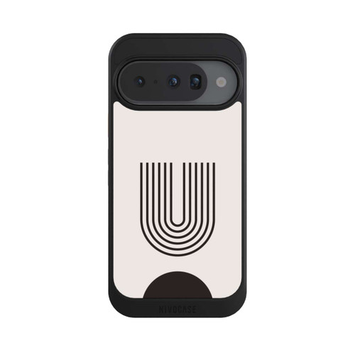 Google Pixel 10 NIVOcore Modern Art Black Lines