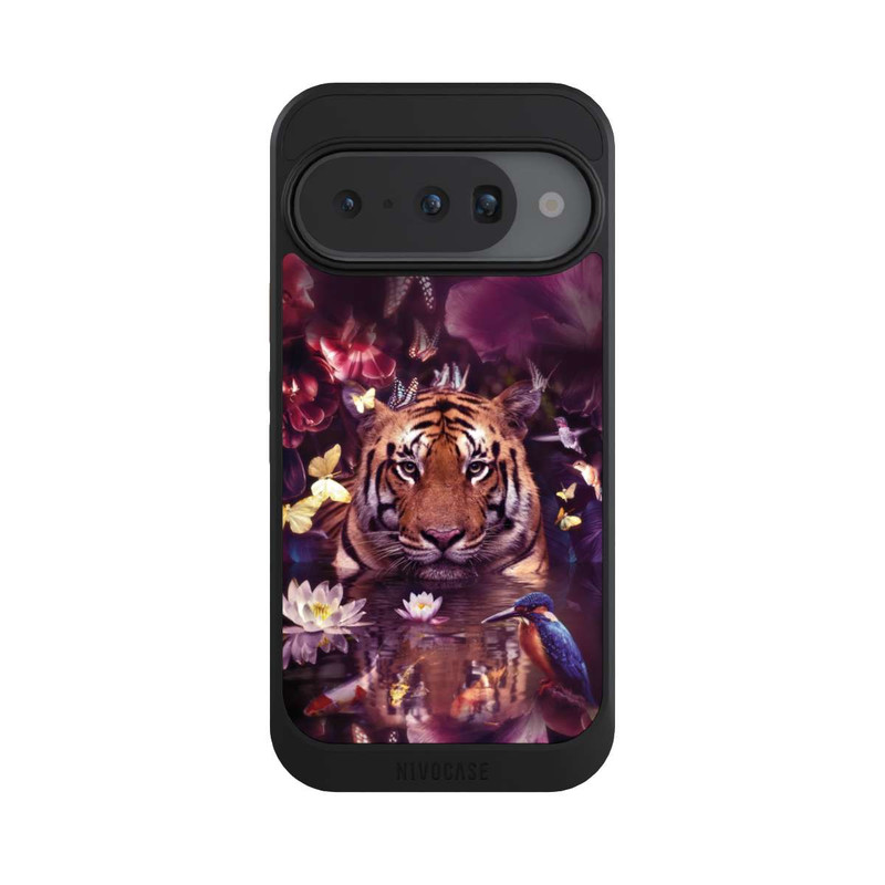 Pixel 10 NIVOcore Tiger flower frame