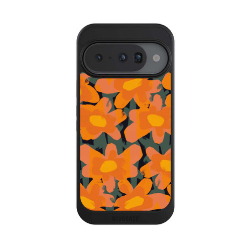 Google Pixel 10 NIVOcore Blumenwiese Orange