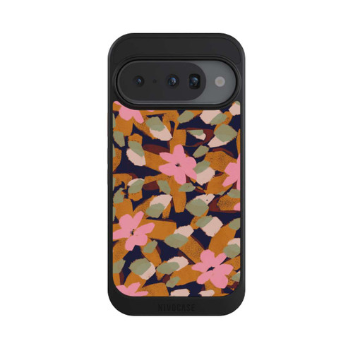 Google Pixel 10 NIVOcore Rosa Blüten-Muster