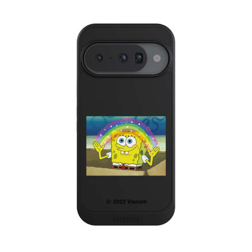 Google Pixel 10 NIVOcore Spongebob - Rainbow Meme transparent