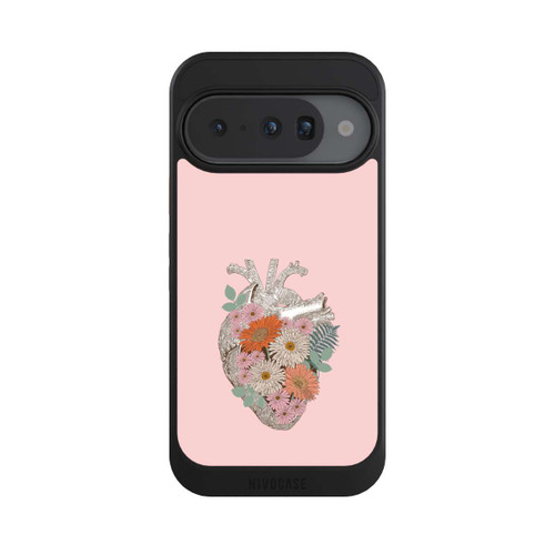 Google Pixel 10 NIVOcore Florales Vintage-Herz