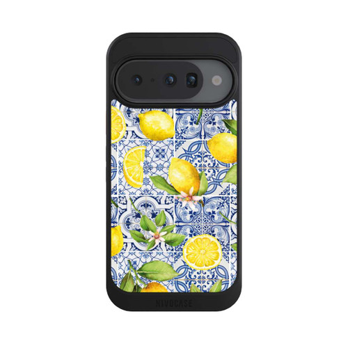 Google Pixel 10 NIVOcore Greek lemon pattern