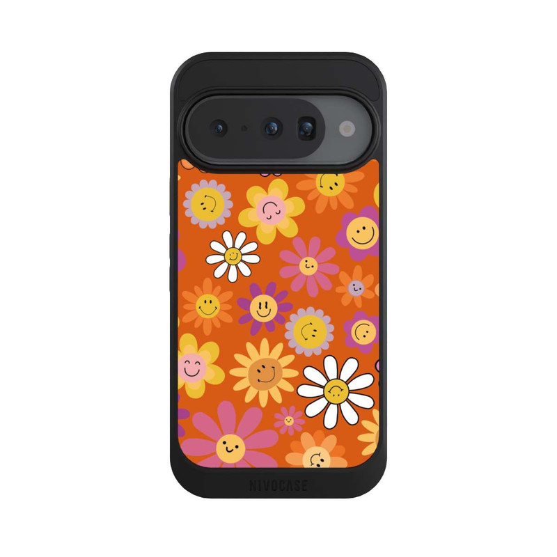 Pixel 10 NIVOcore Smiles Orange Flowers