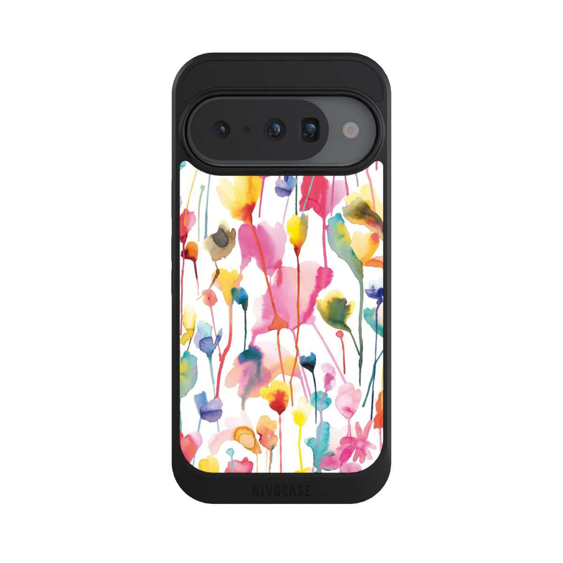 Pixel 10 NIVOcore Aquarell Wildblumen bunt