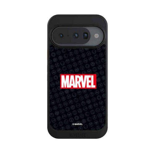 Google Pixel 10 NIVOcore Marvel Logo Black Red 