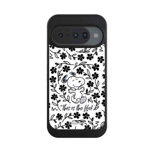 Google Pixel 10 NIVOcore Snoopy Black and White This Is The Life