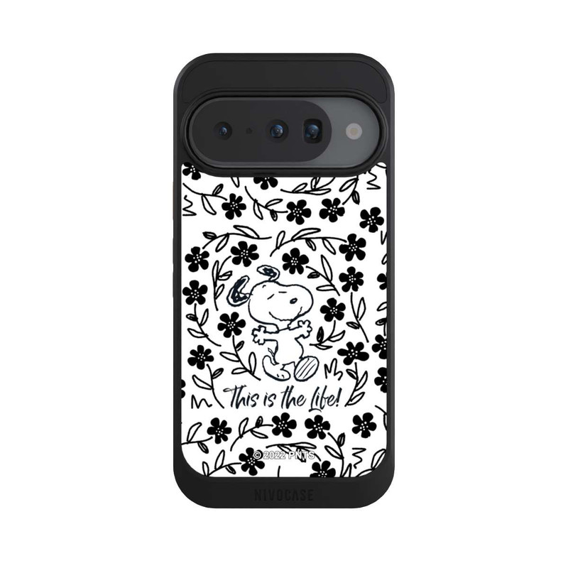 Pixel 10 NIVOcore Snoopy Black and White This Is The Life
