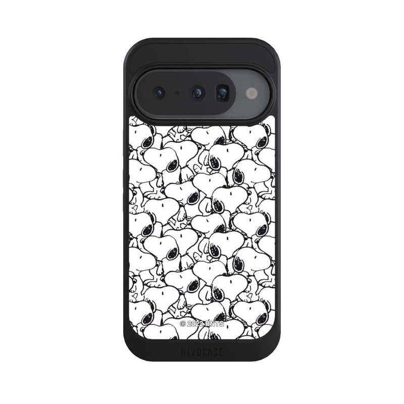 Pixel 10 NIVOcore Snoopy Pattern Black And White