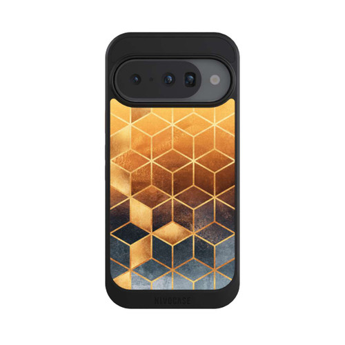 Google Pixel 10 NIVOcore Golden Gradient Cubes