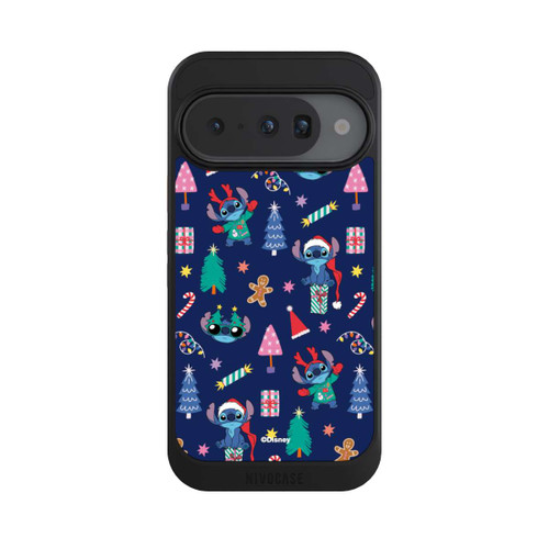 Google Pixel 10 NIVOcore Stitch Weihnachtsmuster