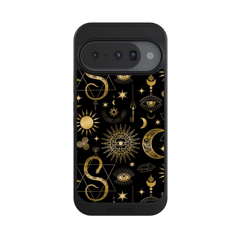 Pixel 10 NIVOcore Celestial Steampunk Sun And Moon