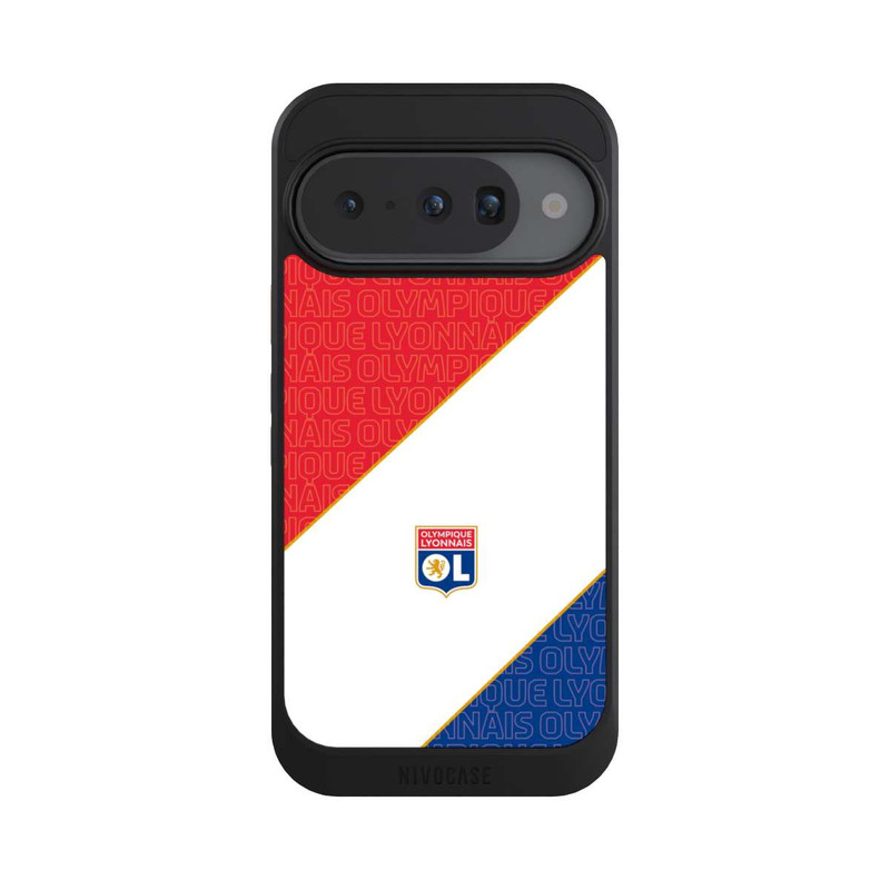 Pixel 10 NIVOcore Logo OL rouge et bleu