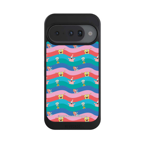 Google Pixel 10 NIVOcore Spongebob Friends Colorful Waves