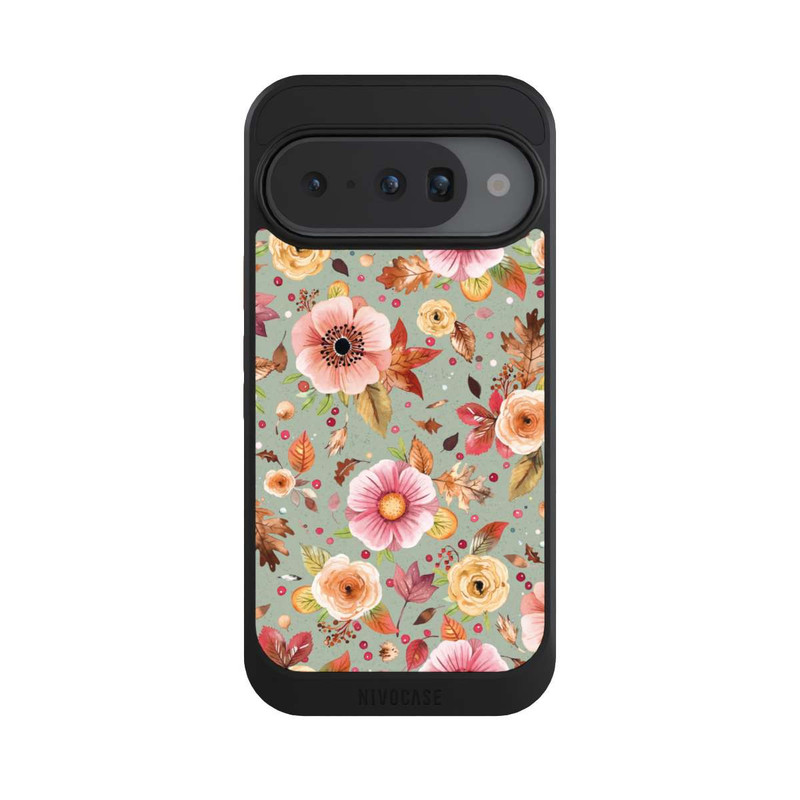 Pixel 10 NIVOcore Autumn Flowers Soft Green