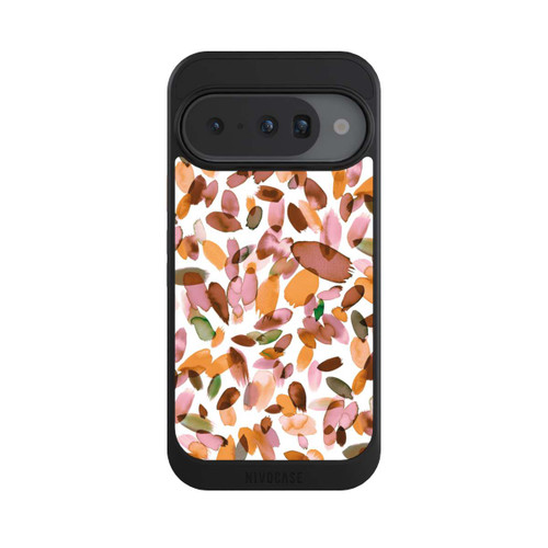 Google Pixel 10 NIVOcore Watercolor Petal Stains Orange