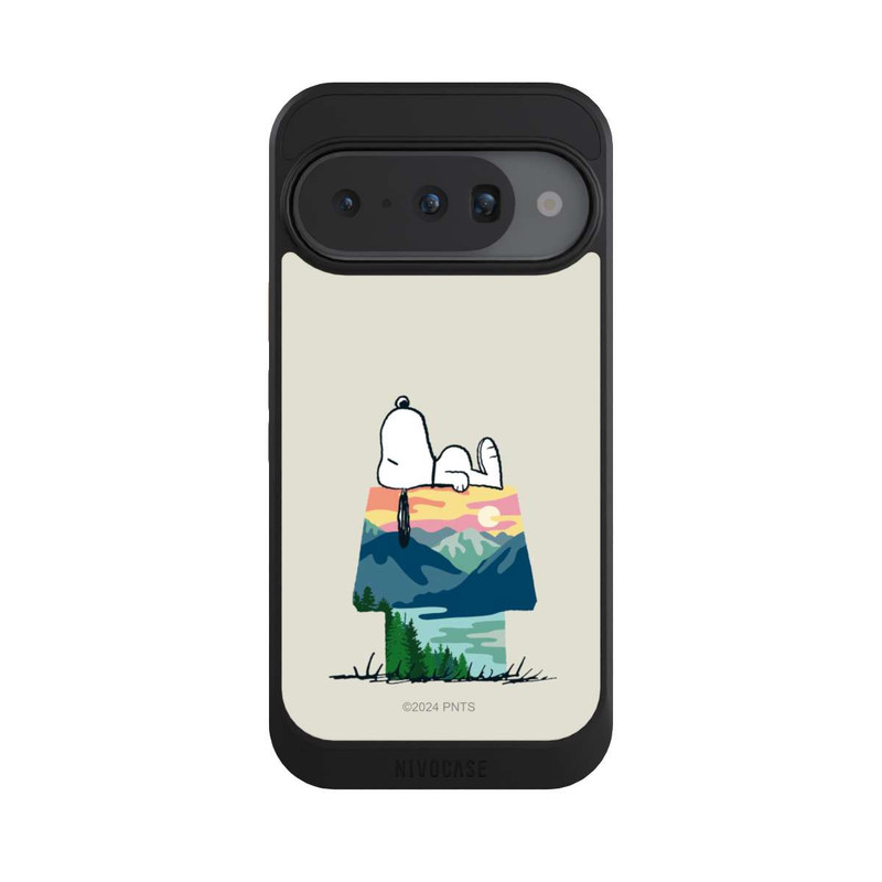 Pixel 10 NIVOcore Snoopy Camping Hütte