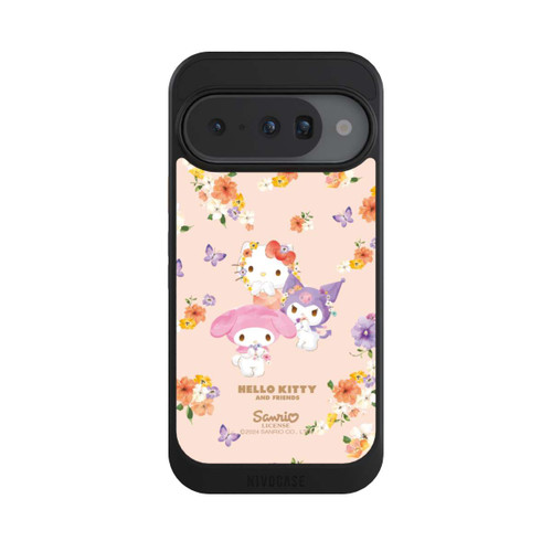 Google Pixel 10 NIVOcore Hello Kitty Frühlingsblumen