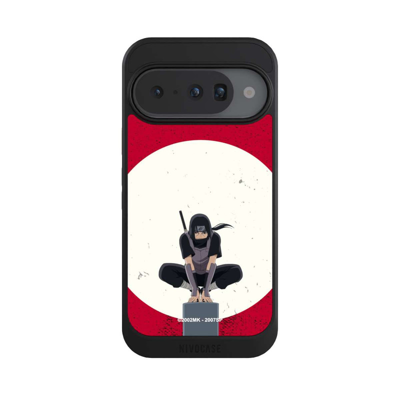 Pixel 10 NIVOcore Itachi Uchiha symbol red background