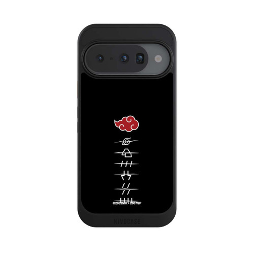 Google Pixel 10 NIVOcore Symboles des membres de l'Akatsuki noirs