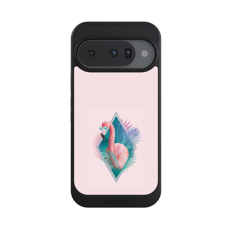 Pixel 10 NIVOcore Tropical Leaves Flamingo