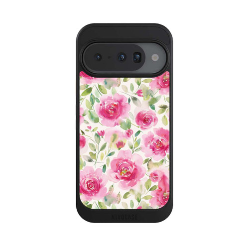 Google Pixel 10 NIVOcore Watercolor Fresh Roses