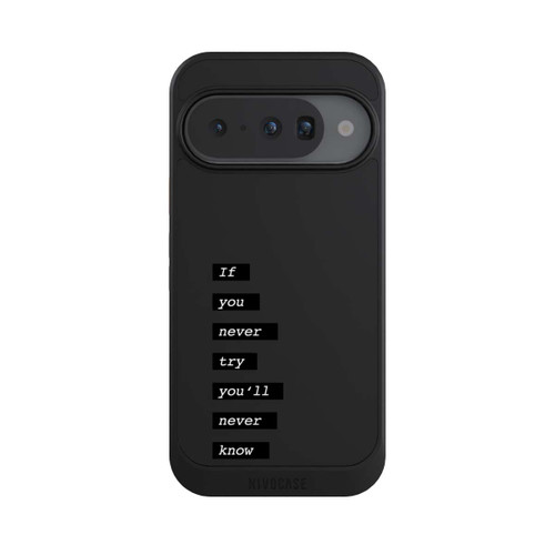 Google Pixel 10 NIVOcore If You Try Black Transparent