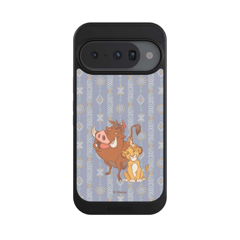 Pixel 10 NIVOcore Simba Timon and Pumbaa