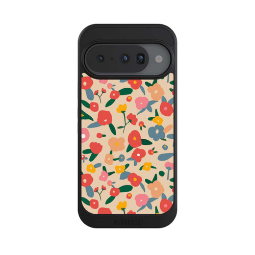 Google Pixel 10 NIVOcore Retro Bold Scandi Flowers