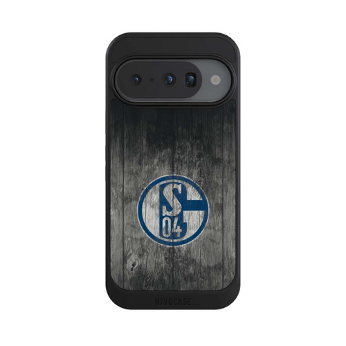 Google Pixel 10 NIVOcore Schalke 04 Holz Look