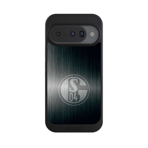 Google Pixel 10 NIVOcore Schalke 04 Metall Look