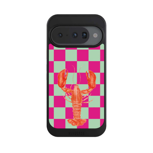Google Pixel 10 NIVOcore Pink Checkers Lobster