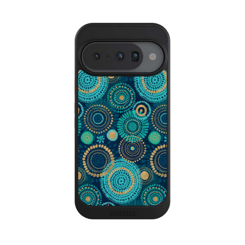 Google Pixel 10 NIVOcore Blockprint India Teal Gold